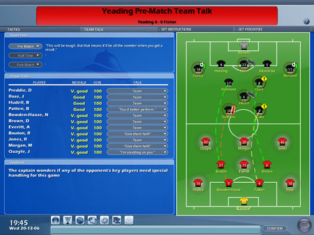 скриншот Championship Manager 2007 2