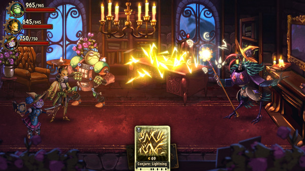 SteamWorld Quest: Hand of Gilgamech (SteamWorld Quest) capture d'écran