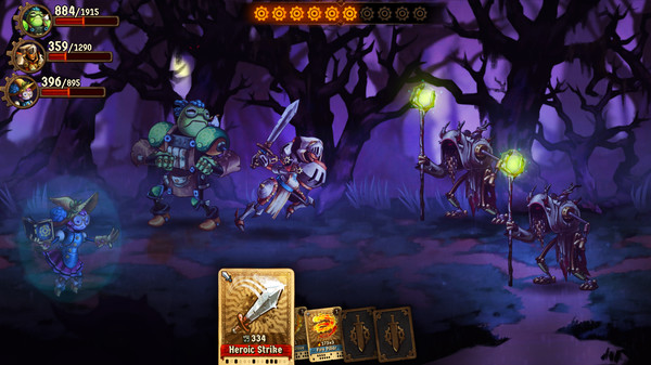SteamWorld Quest: Hand of Gilgamech (SteamWorld Quest) screenshot