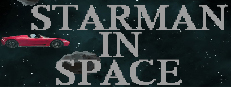Starman in space