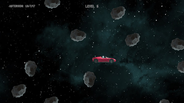 Starman in space for steam