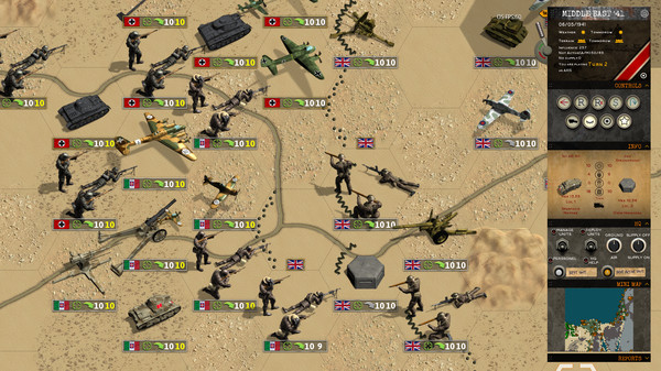 скриншот Klotzen! Panzer Battles 1