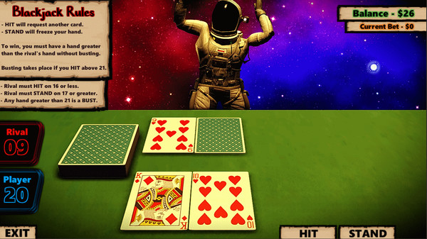 скриншот Blackjack In Space 0