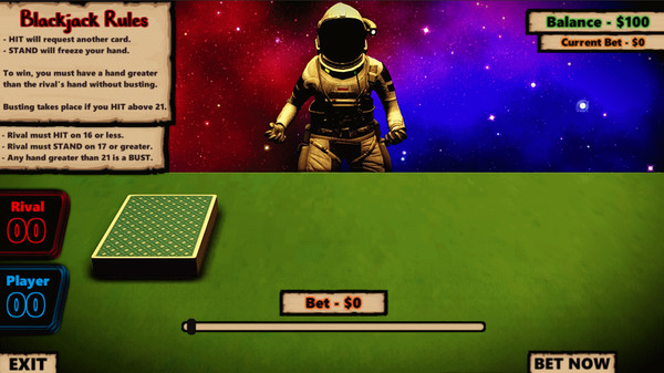 скриншот Blackjack In Space 4