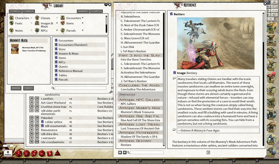 скриншот Fantasy Grounds - Pathfinder RPG - Mummy's Mask AP 5: The Slave Trenches of Hakotep (PFRPG) 0