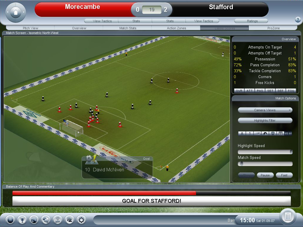 Championship Manager 2008 para PC (2007)