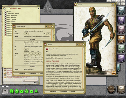 Fantasy Grounds - Mythic Monsters #37: Robots (PFRPG) for steam Fantasy Grounds - Mythic Monsters #37: Robots (PFRPG) for steam