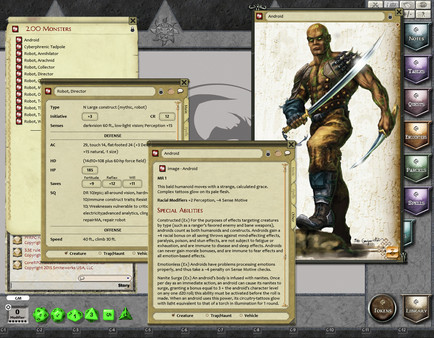скриншот Fantasy Grounds - Mythic Monsters #37: Robots (PFRPG) 0