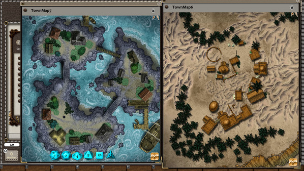 скриншот Fantasy Grounds - Town and Village Map Pack by Joshua Watmough (Map Pack) 1