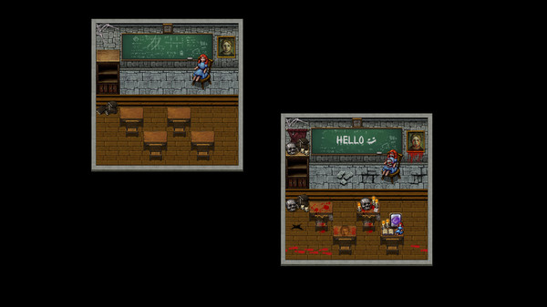 скриншот RPG Maker MV - Haunted School Tiles 0