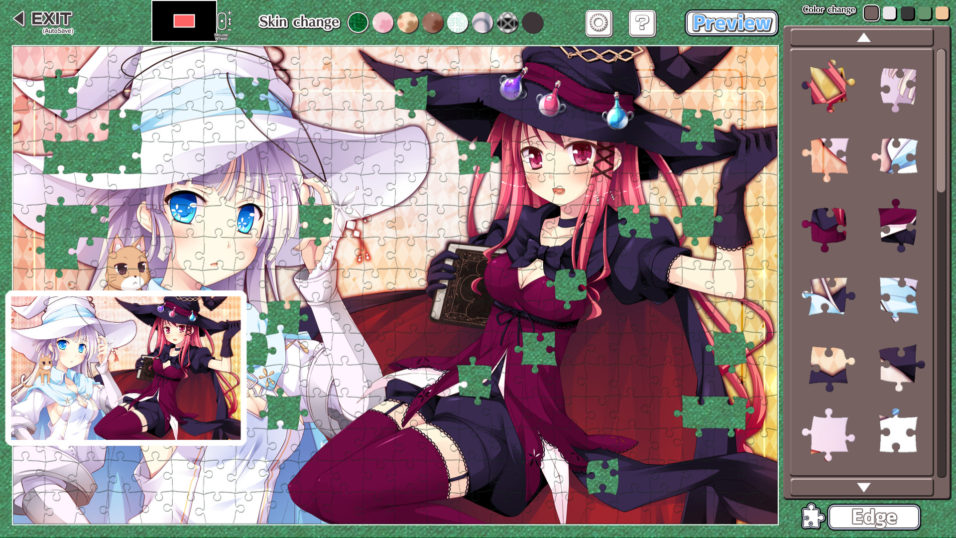 Moe Jigsaw - Witch's Garden Pack #0