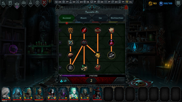 Screenshot of Iratus: Lord of the Dead