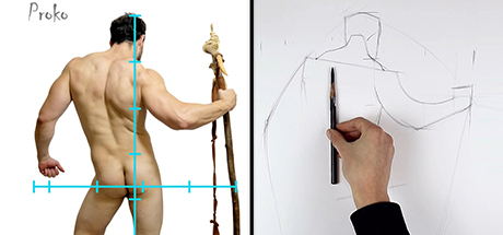 Figure Drawing Fundamentals: Drawing Yoni – Linear Layin – Basic Shapes banner