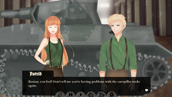 Panzer Hearts - War Visual Novel