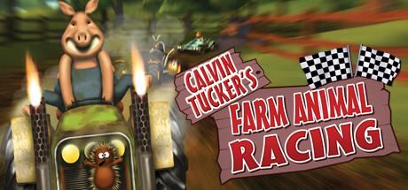 Calvin Tucker's Farm Animal Racing Cover Image