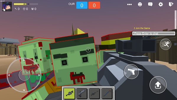 скриншот Zombie Town Online : Premium 0