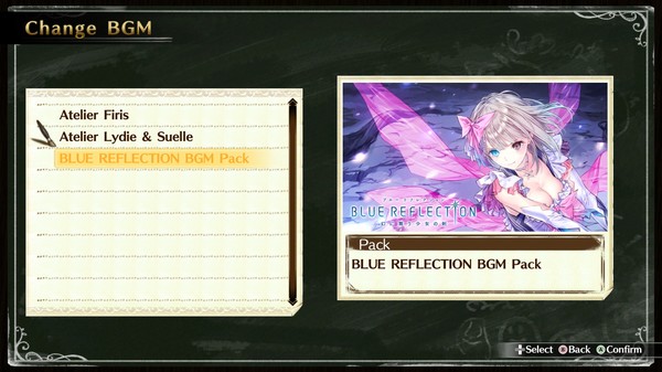 скриншот BLUE REFLECTION BGM Pack 1