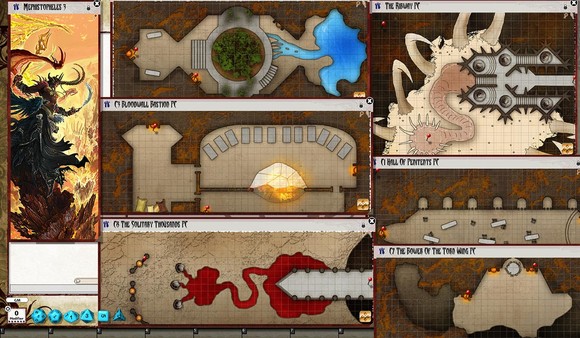 скриншот Fantasy Grounds - Pathfinder RPG - Hell's Rebels AP 6: Breaking the Bones of Hell (PFRPG) 2