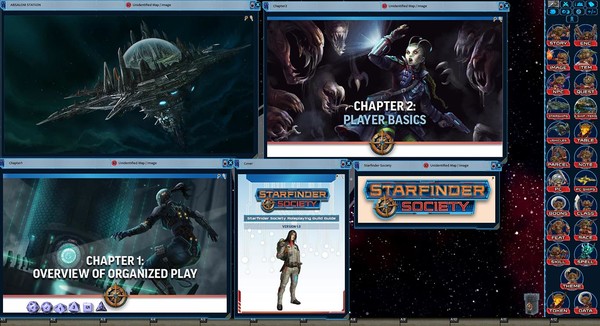 скриншот Fantasy Grounds - Starfinder RPG - Starfinder Society Roleplaying Guild Guide (SFRPG) 0