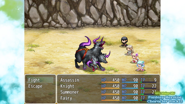 RPG Maker MV - Fantasy Heroine Character Pack 2 for steam RPG Maker MV - Fantasy Heroine Character Pack 2 for steam