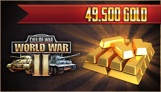 Call of War: 49.500 Gold on Steam