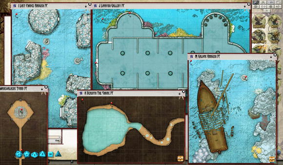скриншот Fantasy Grounds - Pathfinder RPG - Ruins of Azlant AP 4: City in the Deep (PFRPG) 5