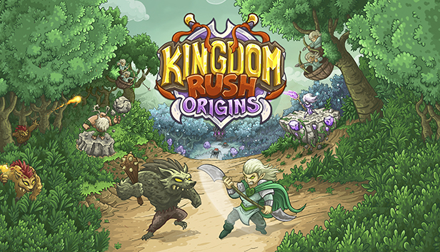 Imagen de la cápsula de "Kingdom Rush Origins" que utilizó RoboStreamer para las transmisiones en Steam