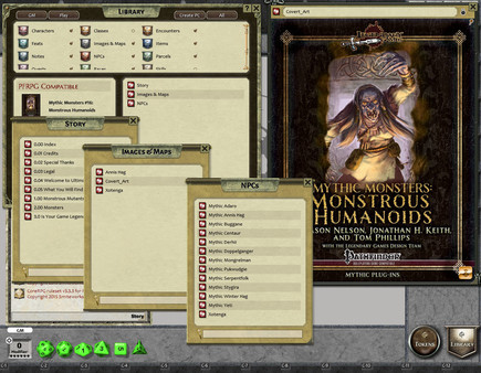 скриншот Fantasy Grounds - Mythic Monsters Monstrous Humanoids (PFRPG) 0