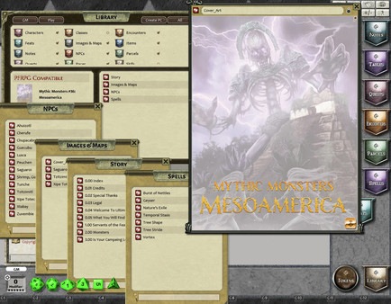 скриншот Fantasy Grounds - Mythic Monsters #36: Mesoamerica (PFRPG) 0