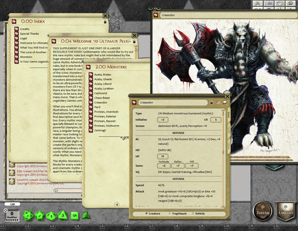 скриншот Fantasy Grounds - Mythic Monsters #24: Masters of Chaos (PFRPG) 1