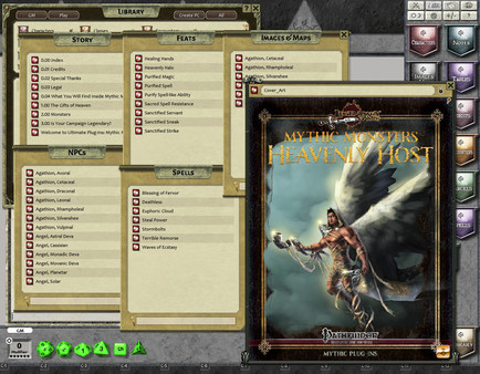 Fantasy Grounds - Mythic Monsters #30: Heavenly Host (PFRPG) for steam Fantasy Grounds - Mythic Monsters #30: Heavenly Host (PFRPG) for steam