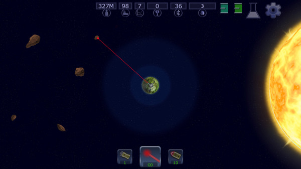 скриншот Asteroid Deflector XL 0