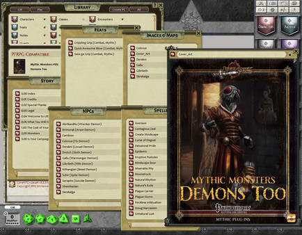 Fantasy Grounds - Mythic Monsters #35: Demons Too (PFRPG) for steam Fantasy Grounds - Mythic Monsters #35: Demons Too (PFRPG) for steam