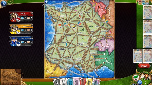 скриншот Ticket To Ride - France 2