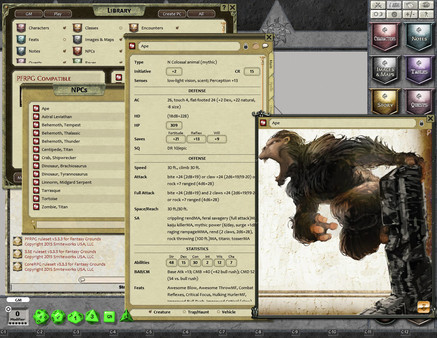 скриншот Fantasy Grounds - Mythic Monsters #27: COLOSSAL (PFRPG) 1
