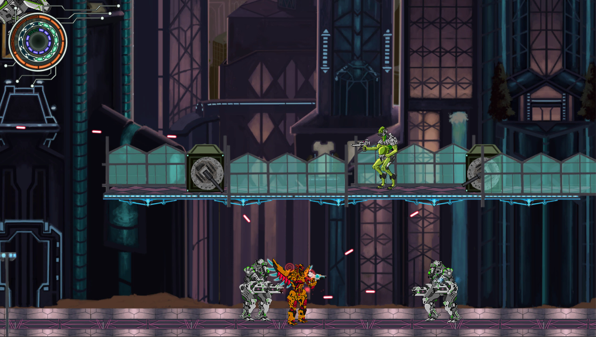 Metal Shell: Neon Pulse Demo #4