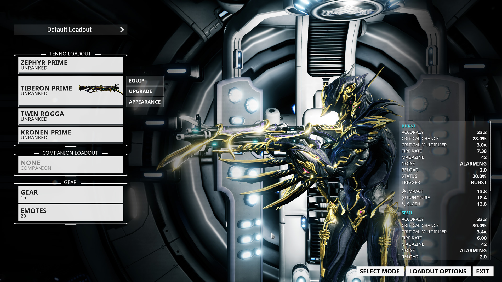 Warframe Zephyr Prime Access: Tornado Pack #4