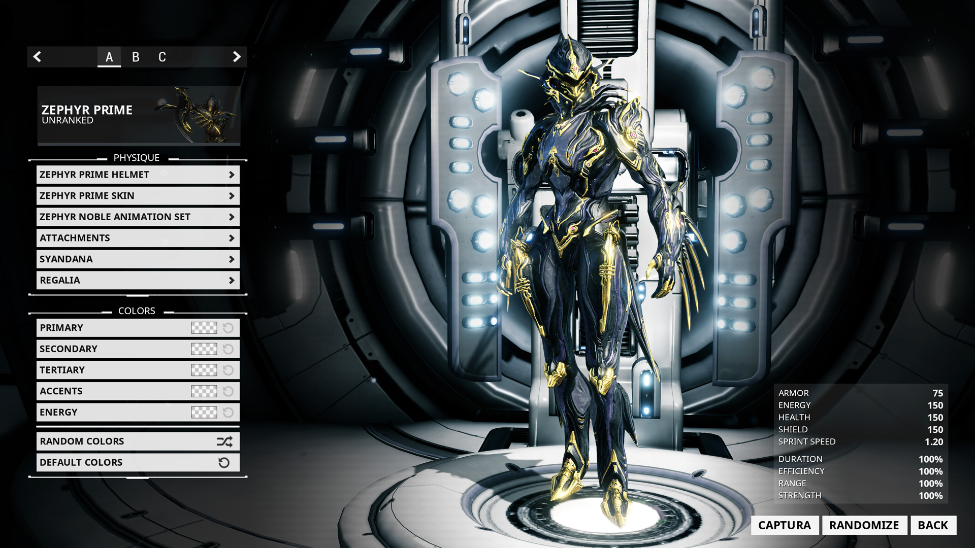 Warframe Zephyr Prime Access: Tornado Pack #7