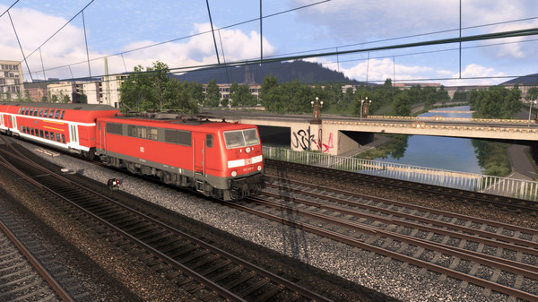 Train Simulator: Rhine Valley: Freiburg - Basel Route Add-On for steam Train Simulator: Rhine Valley: Freiburg - Basel Route Add-On for steam