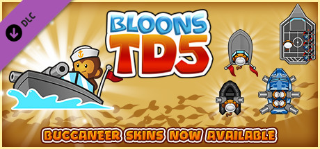 Bloons TD 5 - Navy Monkey Buccaneer Skin banner image