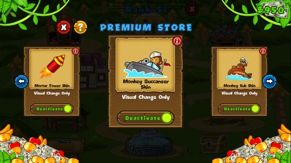Bloons TD 5 - Navy Monkey Buccaneer Skin for steam Bloons TD 5 - Navy Monkey Buccaneer Skin for steam