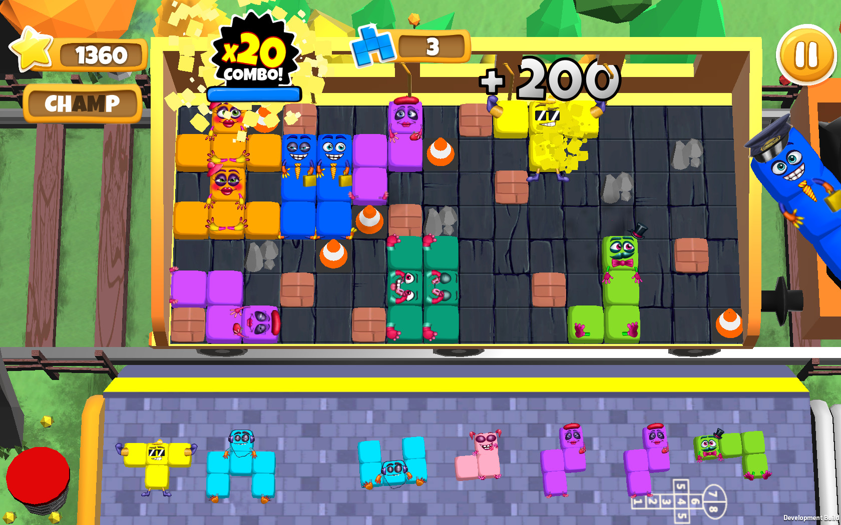 Packed Train screenshot 1