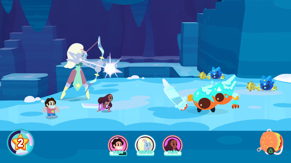 Screenshot of Steven Universe: Save the Light