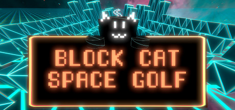 BLOCK CAT SPACE GOLF banner image