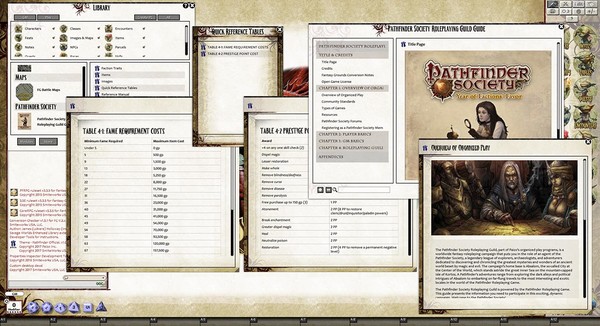 скриншот Fantasy Grounds - Pathfinder Society Roleplaying Guild Guide (PFRPG) 0