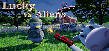 Lucky VS Aliens Cover Image