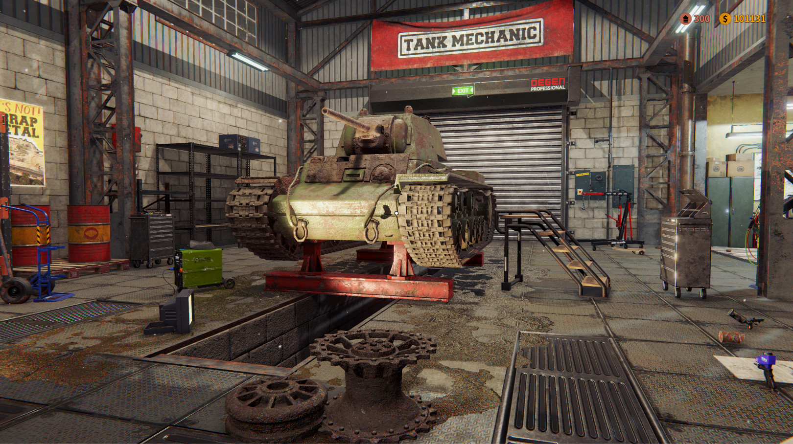 Tank Mechanic Simulator Demo #11