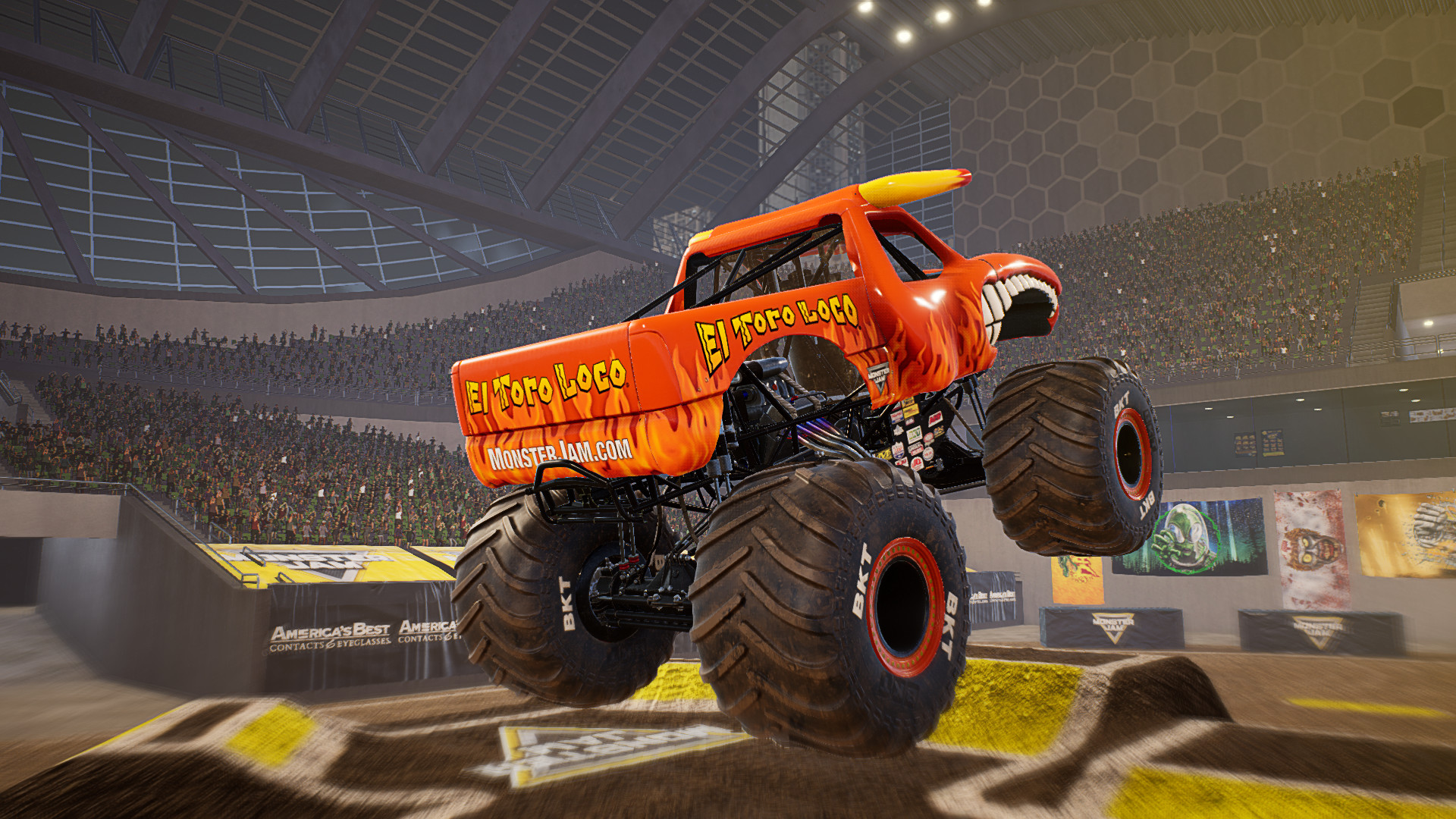 NOVO JOGO DE CORRIDA de MONSTER TRUCK! - Monster Jam Steel Titans