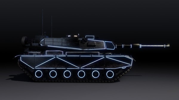 скриншот Armored Warfare - M60-2000 NEON 3