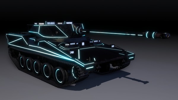 скриншот Armored Warfare - RDF-LT Skin Neon 3